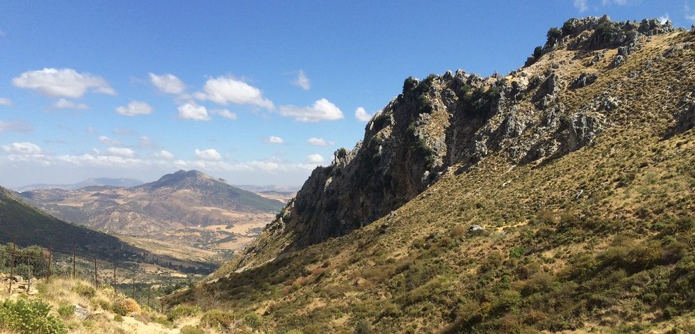 Climbing up to Grazalema