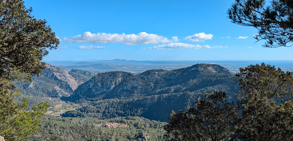 A view to the coast