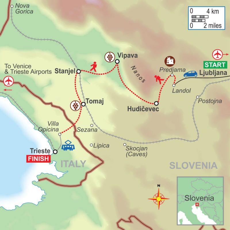 A self-guided walking holiday in Slovenia with On Foot Holidays