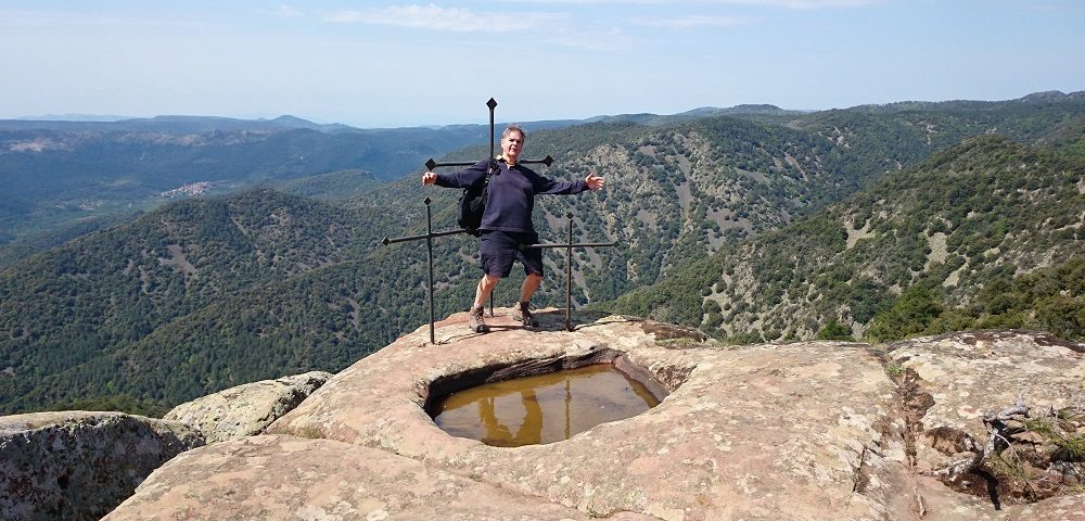 Standing on the cliff edge is optional!