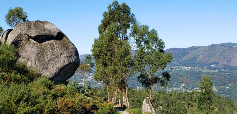 Path through the granite hills