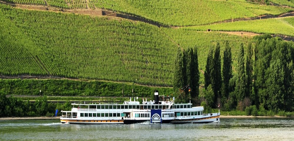 The paddlesteamer 