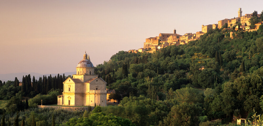 San Biagio and Montepulciano