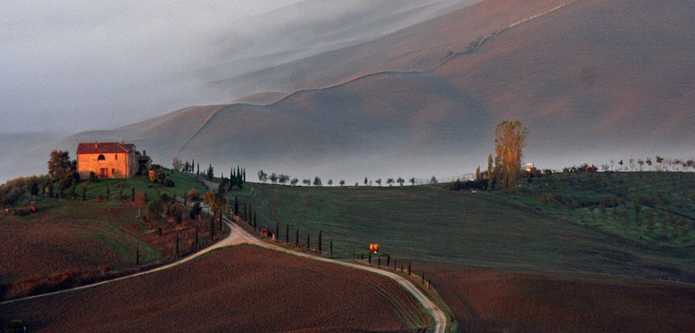 Valley below Pienza