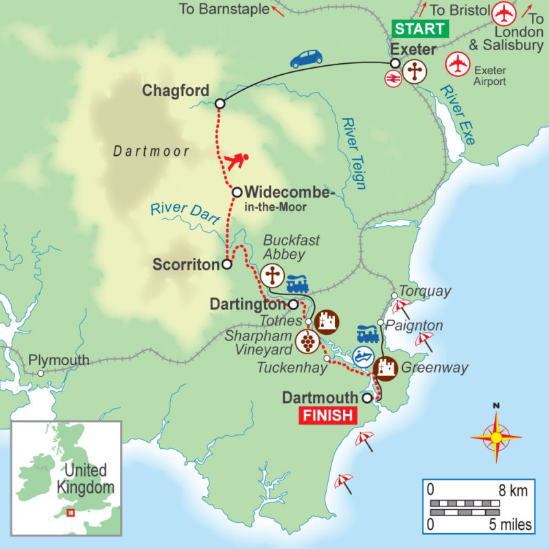A self-guided walking holiday in Devon (5 night) with On Foot Holidays