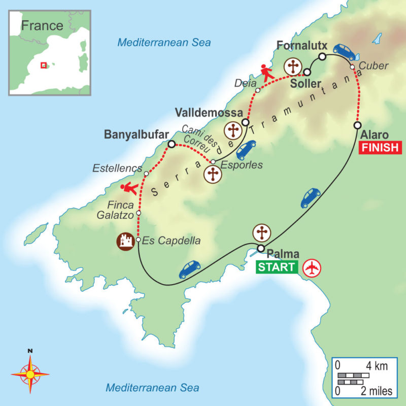 A self-guided walking holiday in Mallorca (5 night) with On Foot Holidays