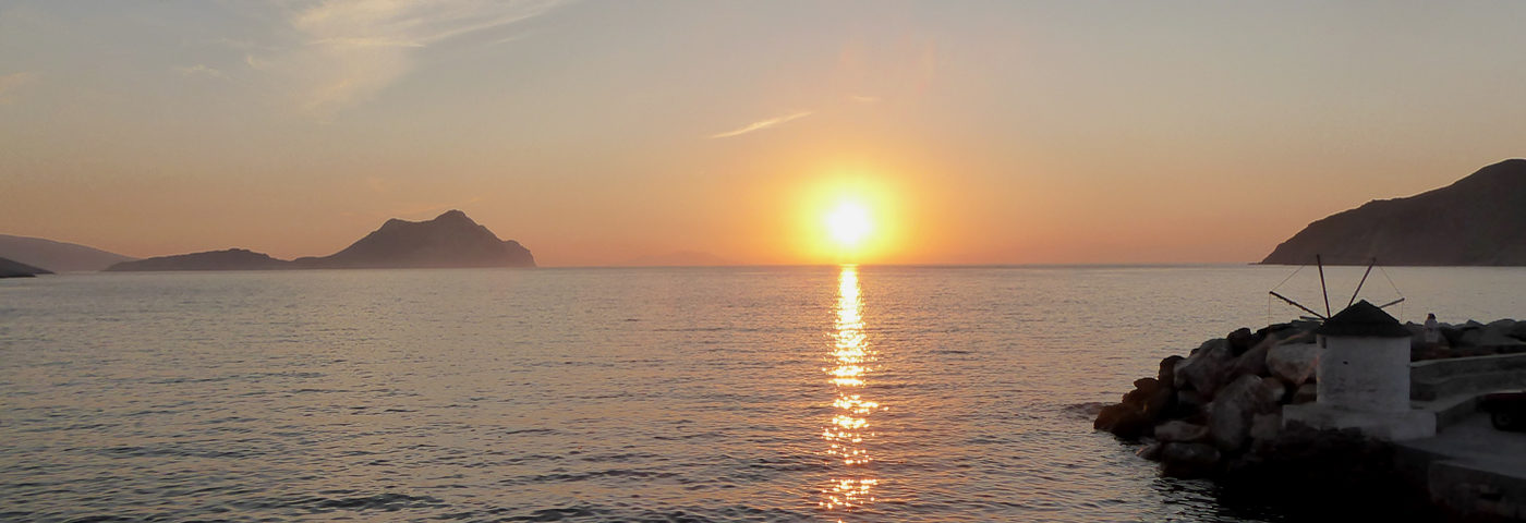 The Cycladic Islands of Naxos and Amorgos