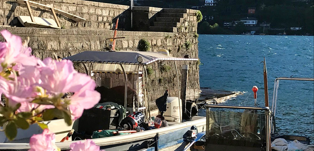 The quay at Isola Pescatori