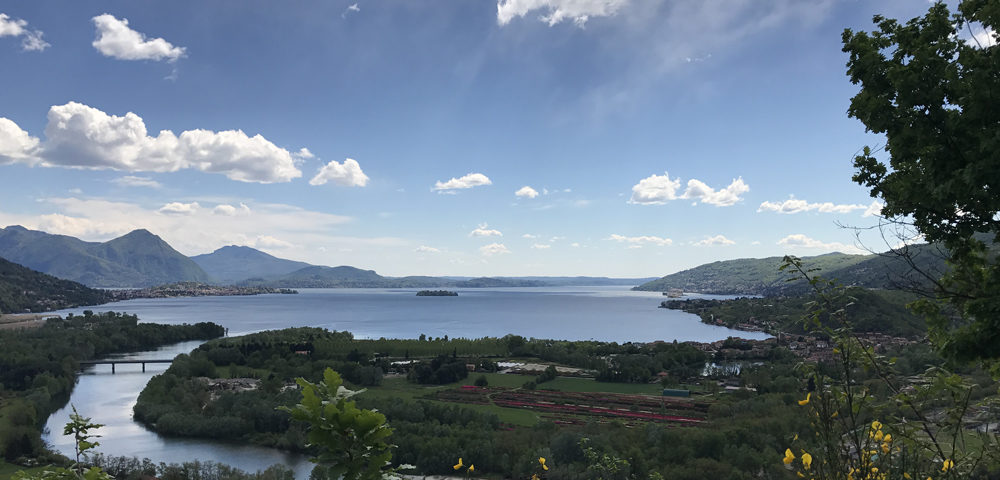 The lake from Monte Orfano