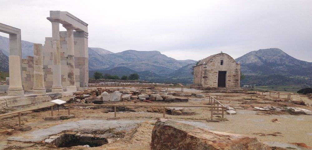 The temple of Demeter, Naxos