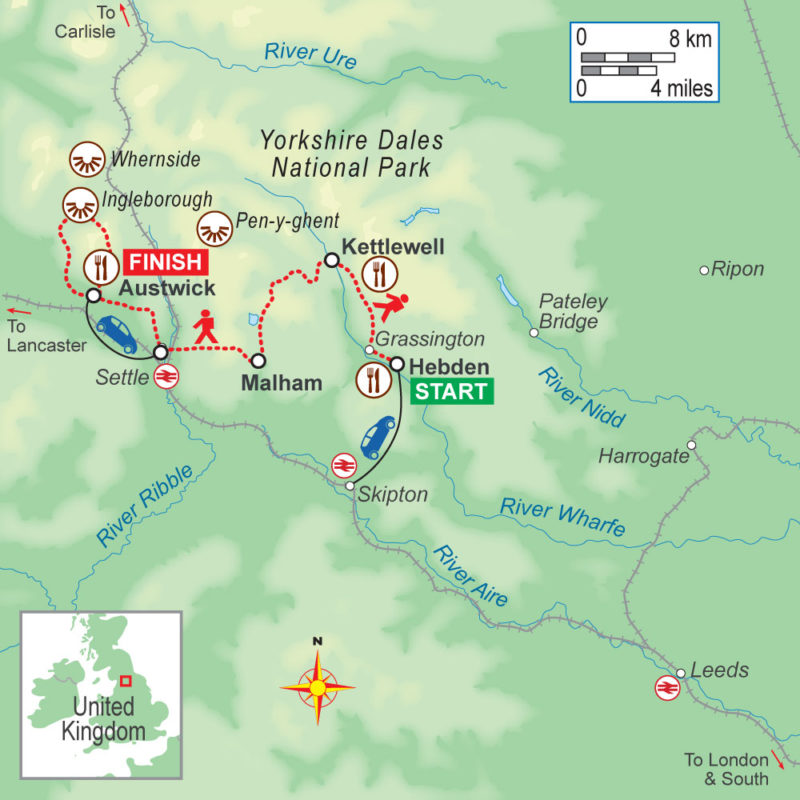 Self-guided walking holiday in the Yorkshire Dales with On Foot Holidays