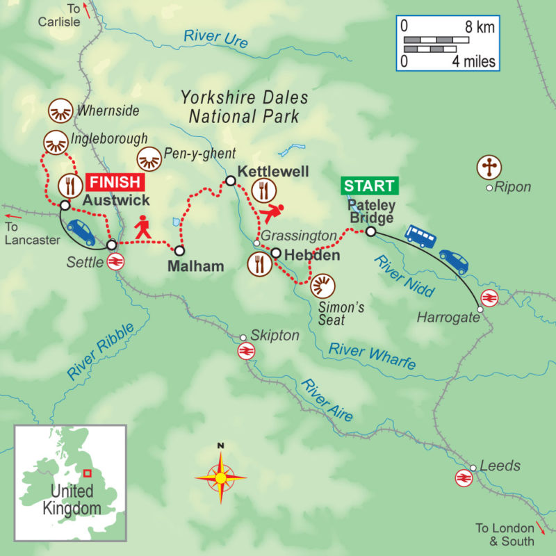 Self-guided walking holiday in the Yorkshire Dales with On Foot Holidays