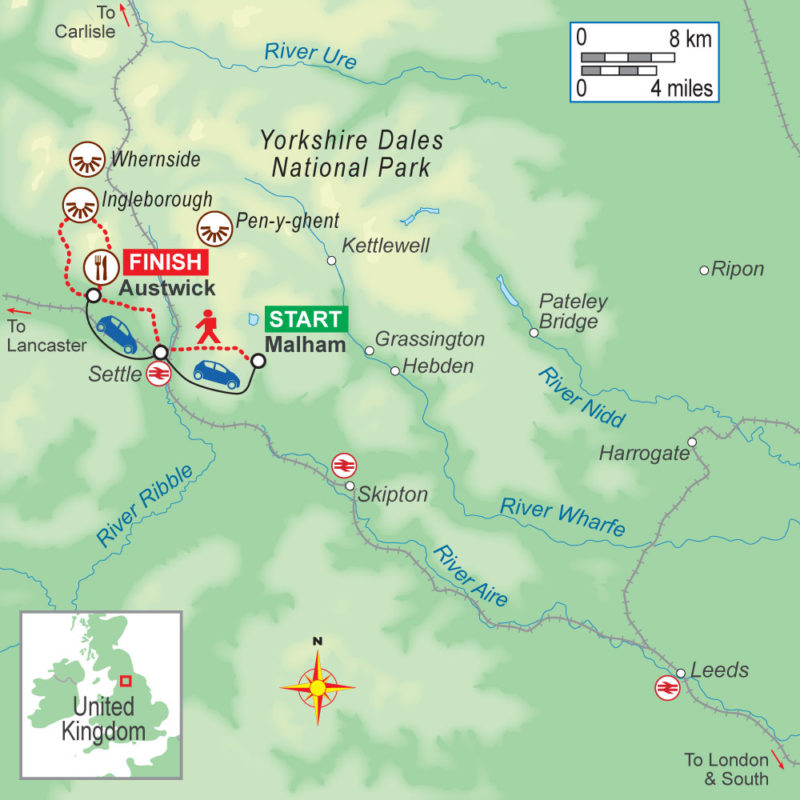Self-guided walking holiday in the Yorkshire Dales with On Foot Holidays