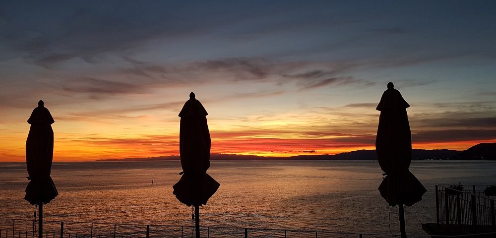 Ligurian sunset