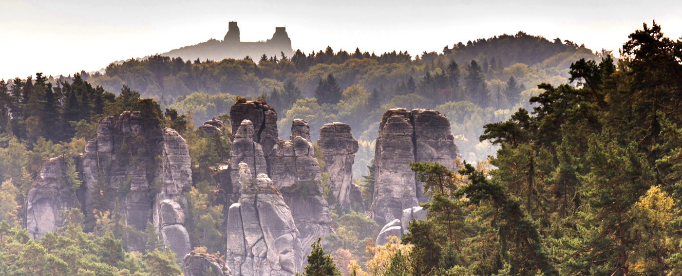 Fairytale castles and pinnacles in Bohemia