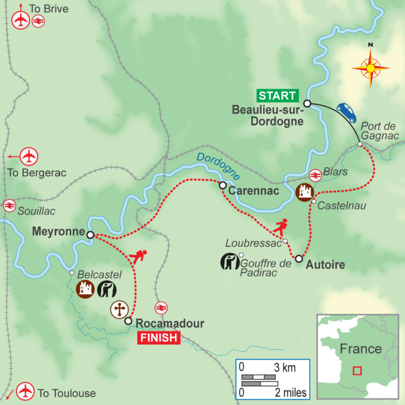 Self-guided walking holiday in the Dordogne (5 night) with On Foot Holidays