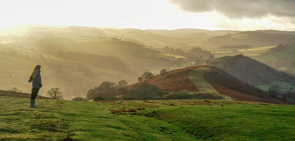 A wintry day on Hergest Ridge (photo: Nigel Sheath)