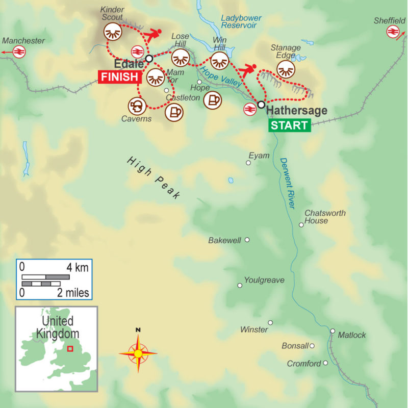 England: Peak District - 4 nights - On Foot Holidays