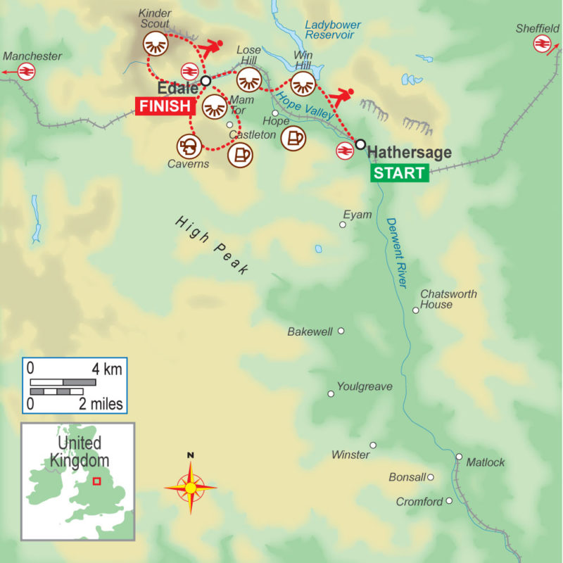 England: Peak District - 3 nights - On Foot Holidays