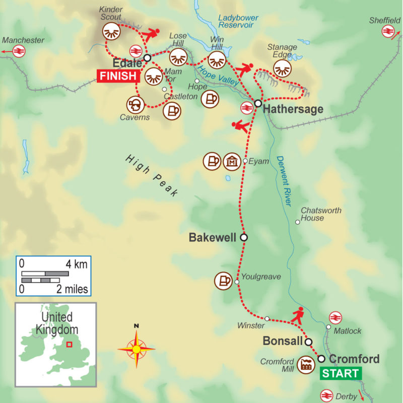 England: Peak District - 6 night (for Stanage Edge) - On Foot Holidays