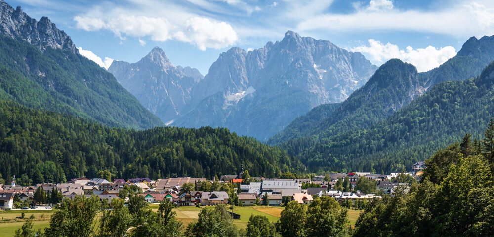 Kranjska Gora and the Triglav mountain range