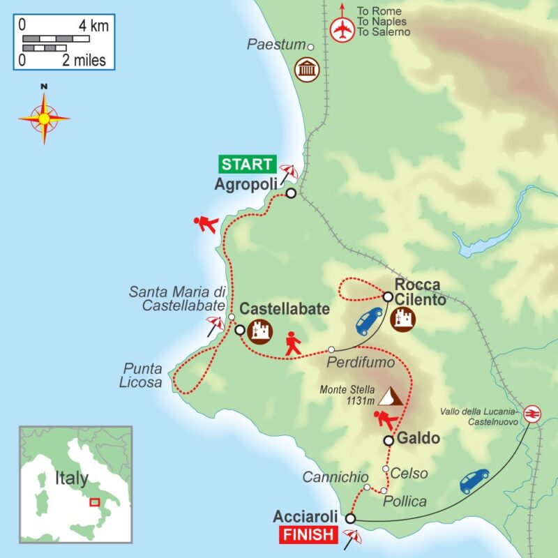 Cilento National Park - On Foot Holidays