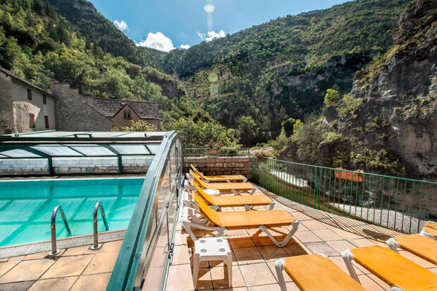 St-Chély du Tarn – Auberge de la Cascade (dinner, B&B)