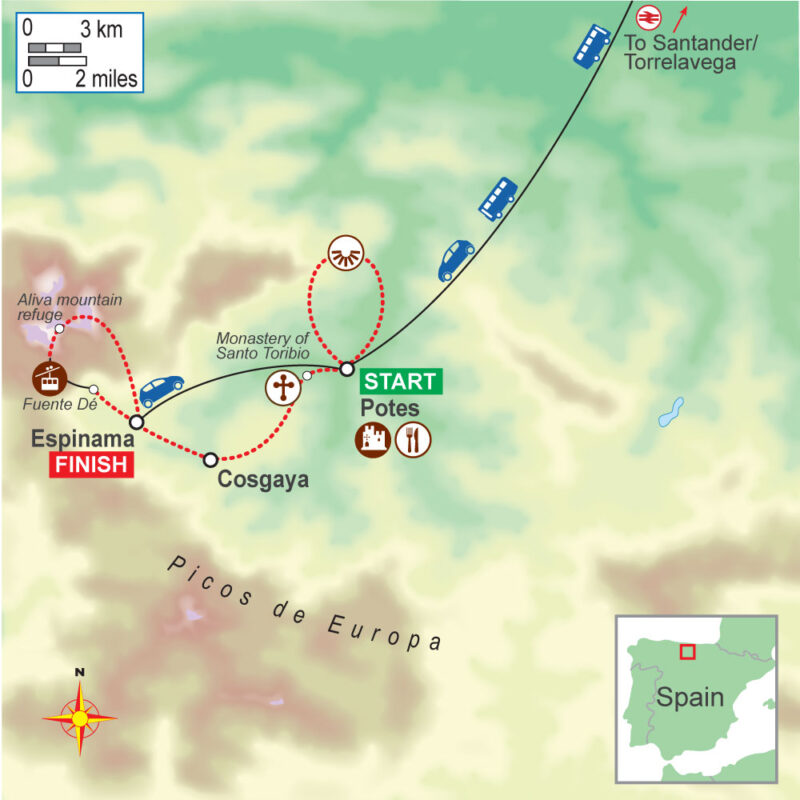 Foothills of the Picos de Europa - 5 nights - On Foot Holidays