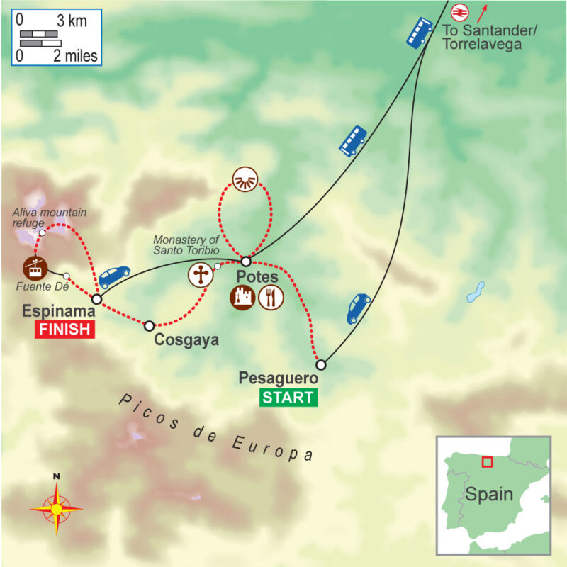 Foothills of the Picos de Europa - 6 nights - On Foot Holidays