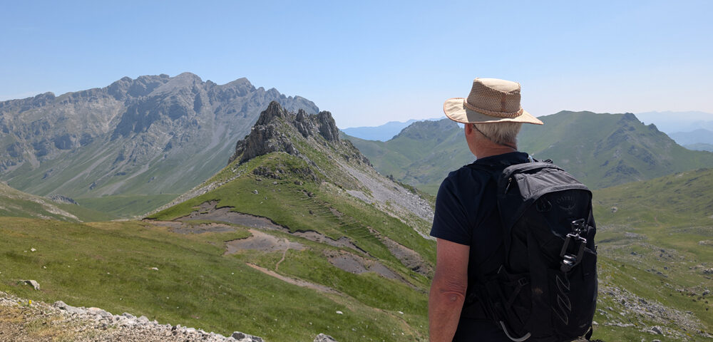 Panoramic views above Fuente Dé