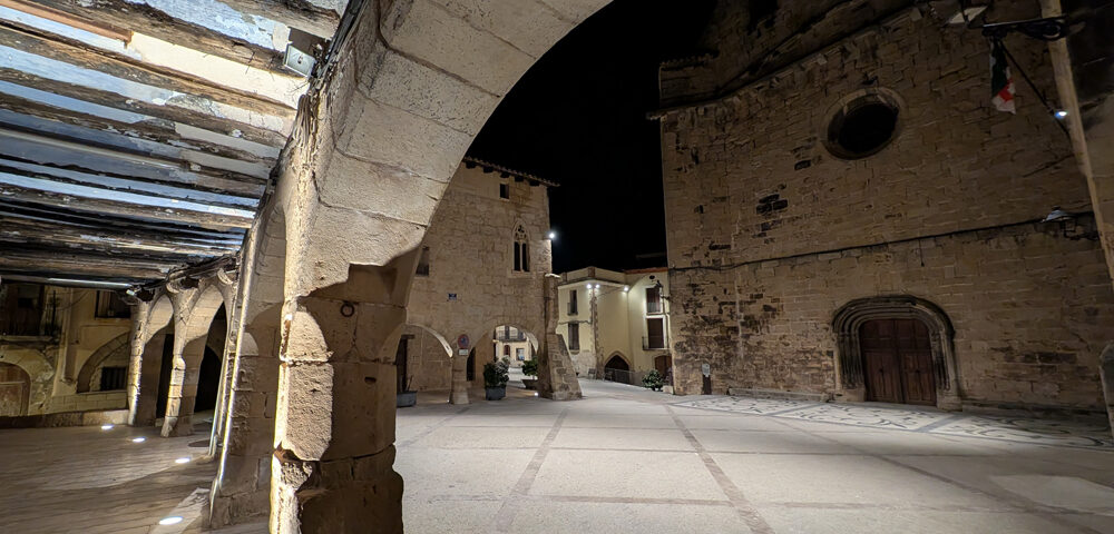 The old streets of Horta de Sant Joan
