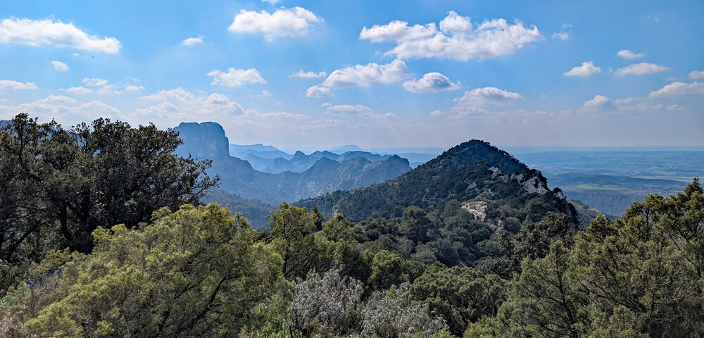Layer upon layer of vistas
