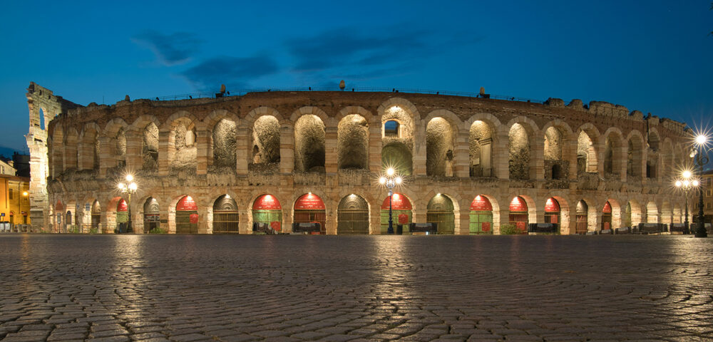 Add a visit to Verona - the Roman arena