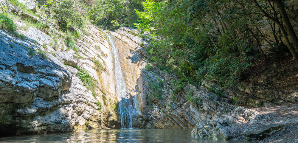 Waterfall near Tignale