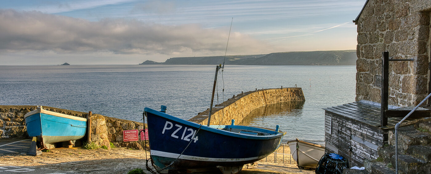 The Cornish coast path