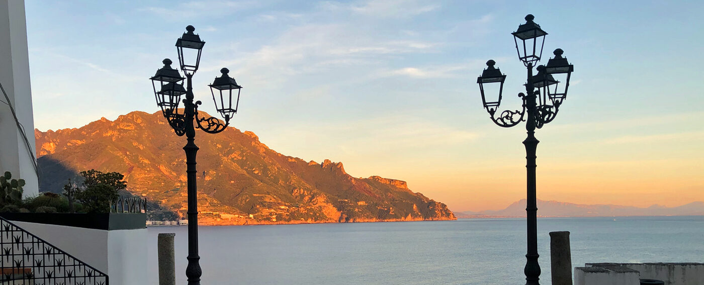The Amalfi Coast and peninsula to Sorrento
