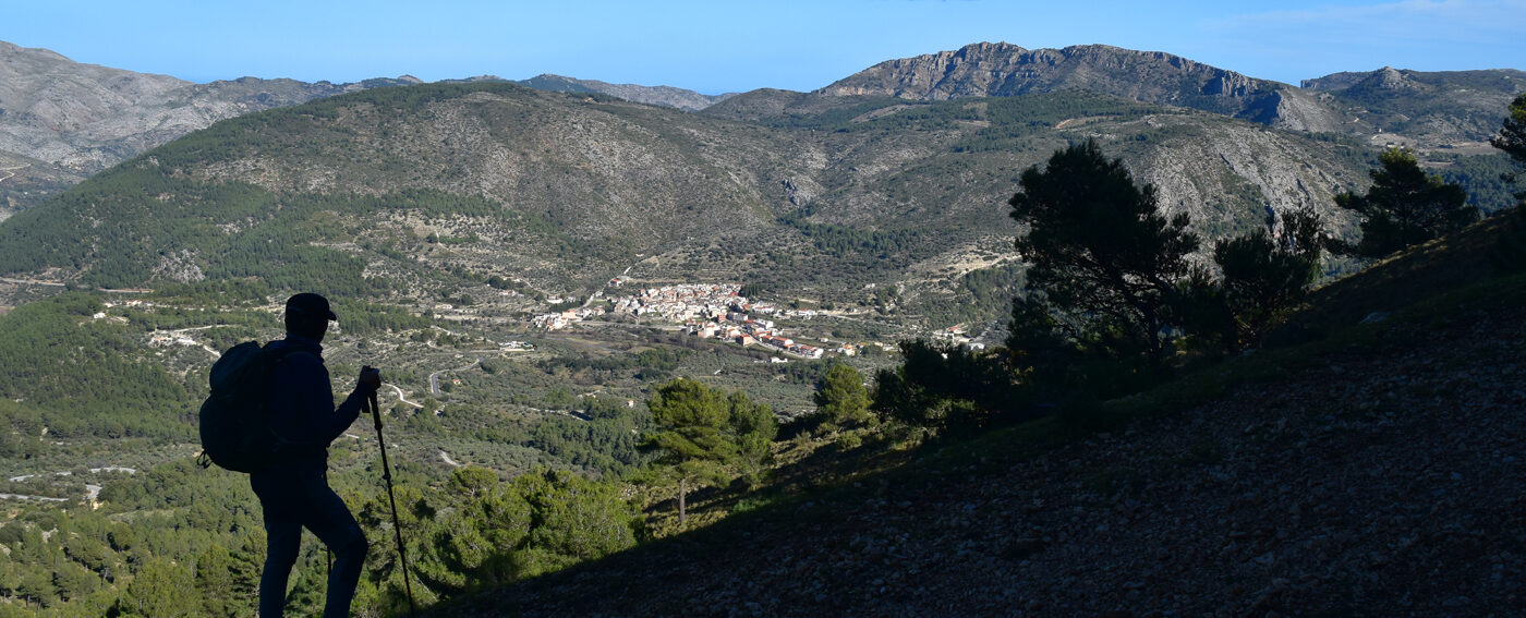 Winter hiking in Spain